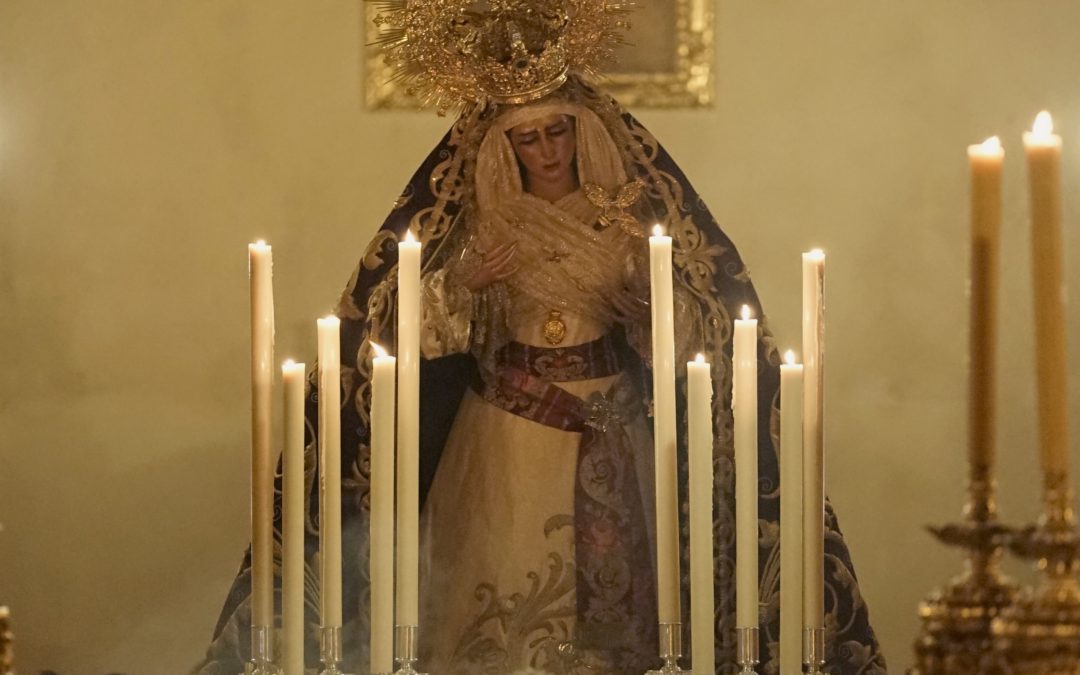 Función Solemne a María Santísima de las Angustias Coronada y exposición de nuestra titular para Su veneración