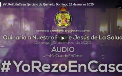 #YoRezoEnCasa con la Hermandad Sacramental de Los Gitanos Función Principal de Instituto