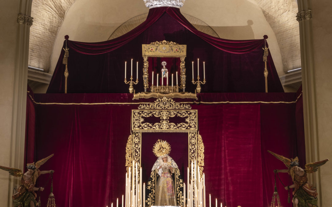 El Altar de Triduo a María Santísima de las Angustias