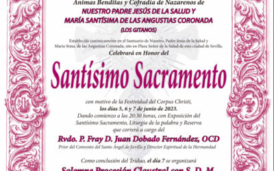 Solemne Triduo al Santísimo Sacramento