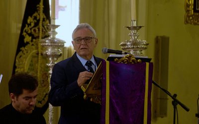 Faustino De la Villa, Pregonero de la Hermandad Sacramenta de Los Gitanos 2024