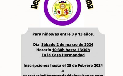 VIº Taller Infantil «Descubriendo la Cuaresma»