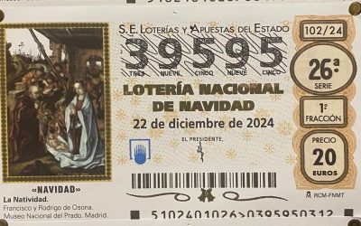 Ya puedes adquirir la Lotería de Navidad 2024 de la Hermandad, ¿Y si este año nos toca?