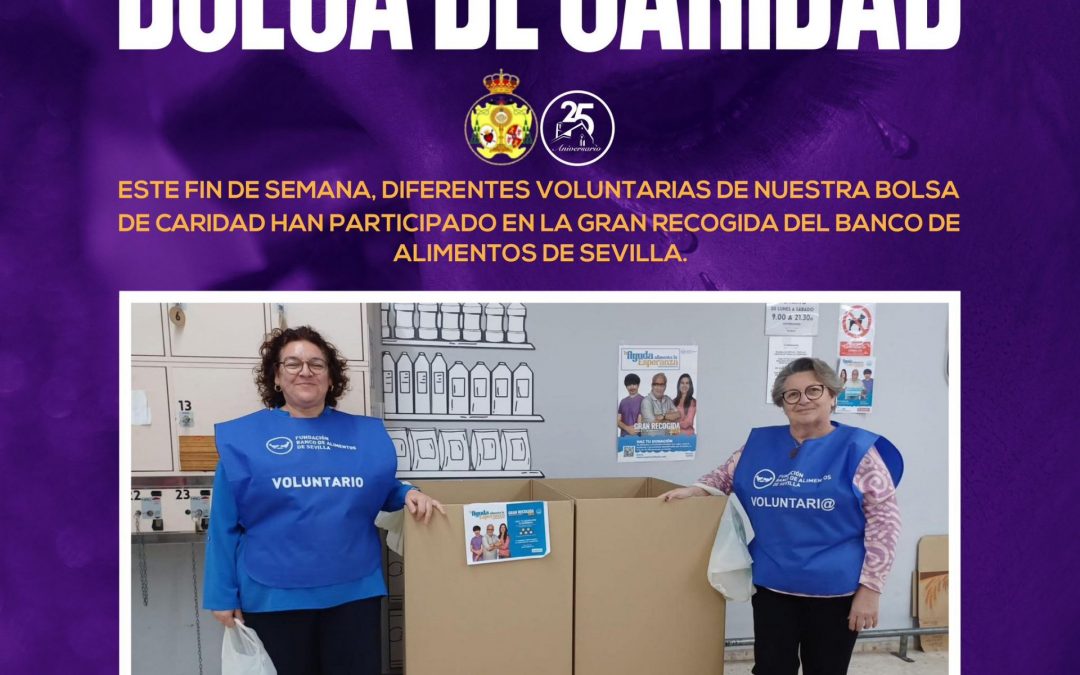 BOLSA DE CARIDAD | Gran Recogida del Banco de Alimentos